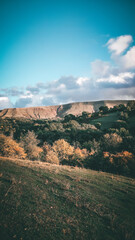 Naklejka premium Sunset in the mountains Brecon Beacon, Wales