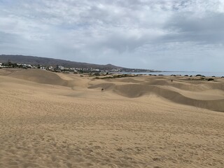 Dunes de Maspalomas aux îles Canaries