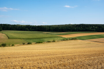 Obraz premium Felder und Wiesen
