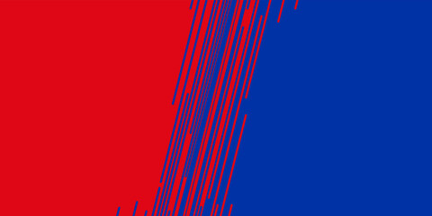 複数の細い線で区切った2色の面 © YY apartment