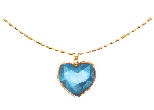 Lover- the Rubber and Foam Heart Necklace 3 Color Ways – Dorothea's Closet  Vintage