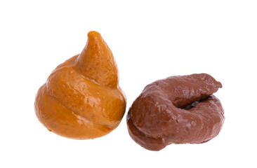 feces isolated