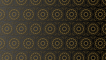 Islamic geometric background