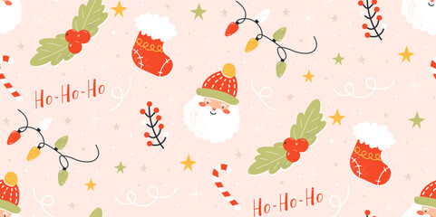 christmas party pattern