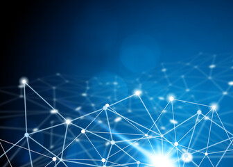 Fototapeta premium Technology background concept