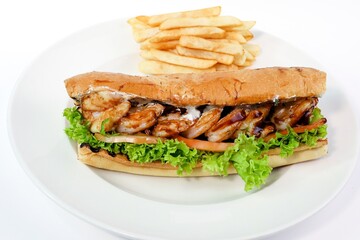 High quality photos with a white background