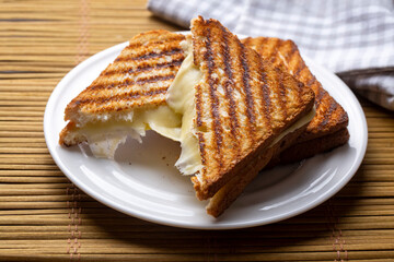 Turkish style cheddar cheese toast