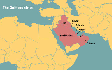 Countries of the Persian Gulf	
