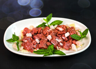 High quality food photos with a white background
