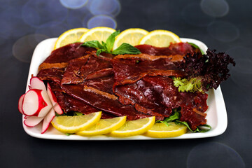 High quality food photos with a white background