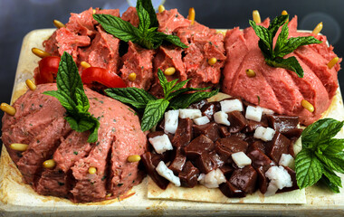 High quality food photos with a white background