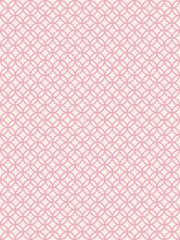 Fototapeta premium ピンクの和柄の背景素材 七宝