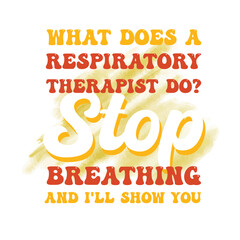 Vintage Therapist Nurse T Shirt
