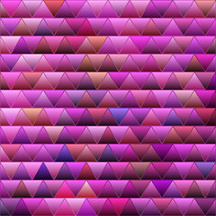 abstract vector stained-glass triangle mosaic background