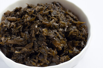 Olive Pickled Green Mustard with Mushroom