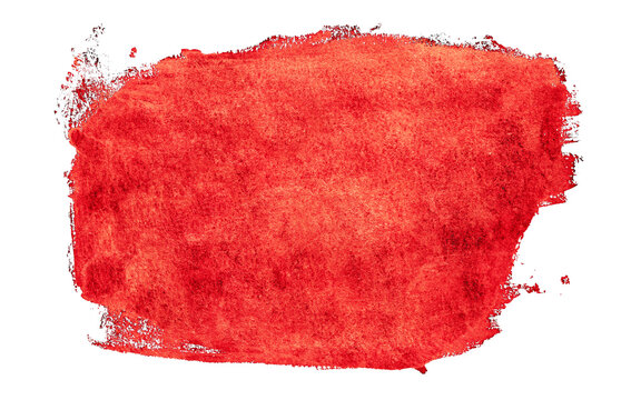 Red label watercolor background design. png, hand paint texture, isolated, watercolor textured backdrop, watercolor drop, notebook label