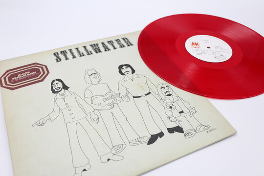 Seven demos of the Stillwater songs for the rock film Almost Famous, five recorded by Nancy Wilson and two recorded by Peter Frampton. Vinyl record soundtrack, LP. Taken July 2, 2022 in Miami, FL.