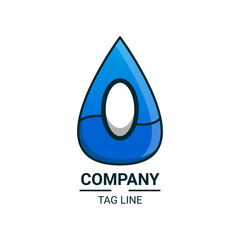 Logo Design Diet Water Fasting 0 Calories Vector