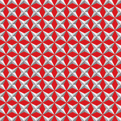 Seamless Christmas star wrapping paper pattern background