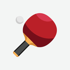 Table Tennis icon, Sport Concept, Flat Style.