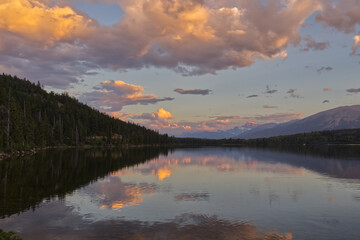A Summer Evening at Pyramid Lake