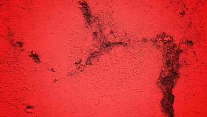 A textured background featuring deep red tones with a distressed, grunge appearance. The surface shows scratches and uneven patterns, creating a vintage feel.