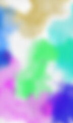 Fototapeta na wymiar a colorful blur brush background
