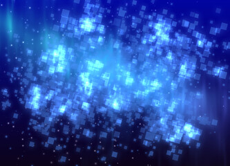 Abstract bright glitter blue background. elegant illustration