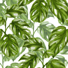 Beautiful seamless pattern with floral background.
