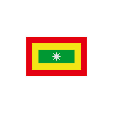 independence day of cartagena icon set vector sign symbol