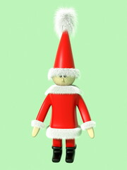 クリスマス・サンタクロースの人形