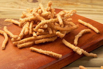 Japanese snack known as karinto.