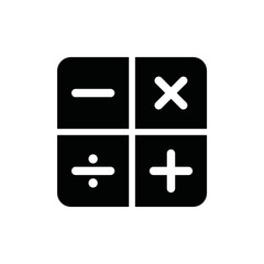 calculator icon design vector template