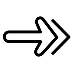 arrows right arrow right arrow direction sign icon