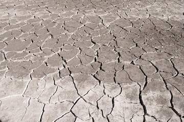 Soil surface drought crisis background. - 547826206