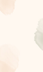 cream background with colorful brushes