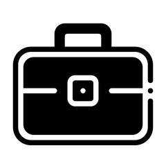 Icon Suitcase With Style Glyph