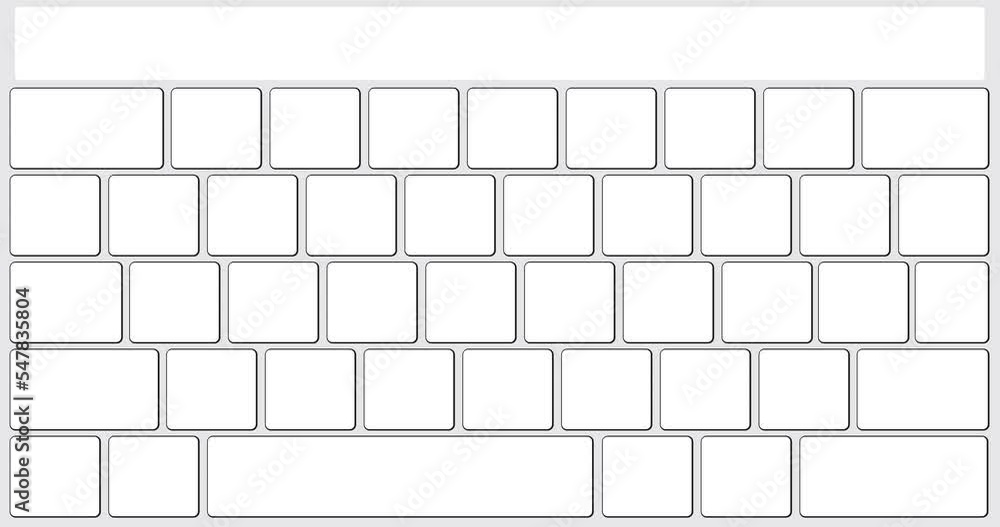 Poster writing the word sold out on white computer keyboard. close-up of an electronic computer device part