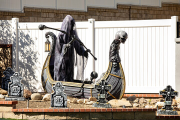 Scary halloween decoration