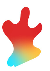 Obraz premium Abstract Gradient Shapes 