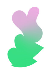 Abstract Gradient Shapes 