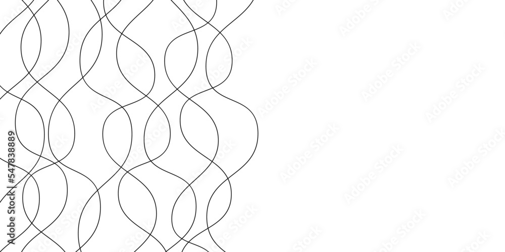 Poster abstract line minimal wave pattern. black wavy background with vertical lines. vector, 2023