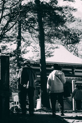 Kusatsu, Agatsuma District, Gunma, Japan, Traditional Japanese Shinto shrines, Buddhist temples