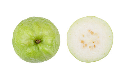 Guava fruit isolated on transparent png