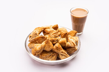 Khari puff biscuit or Kharee Puff pastry is an evergreen accompaniment with chai, Indian snack