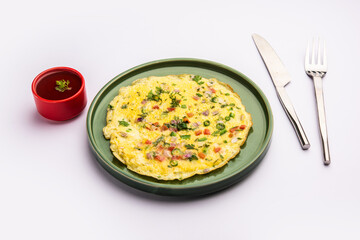 Masala Omelette Indian Style