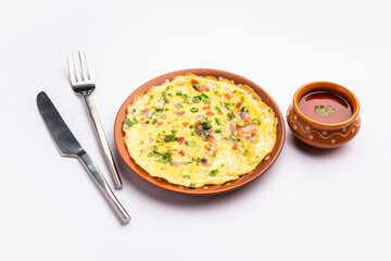 Masala Omelette Indian Style
