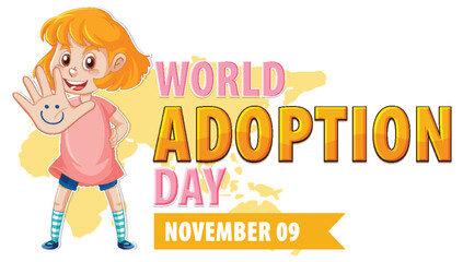 World Adoption Day Poster Design