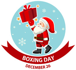 Boxing day banner design