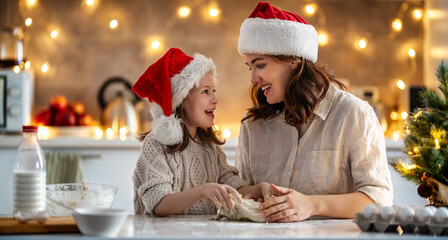 Cooking Christmas cookies